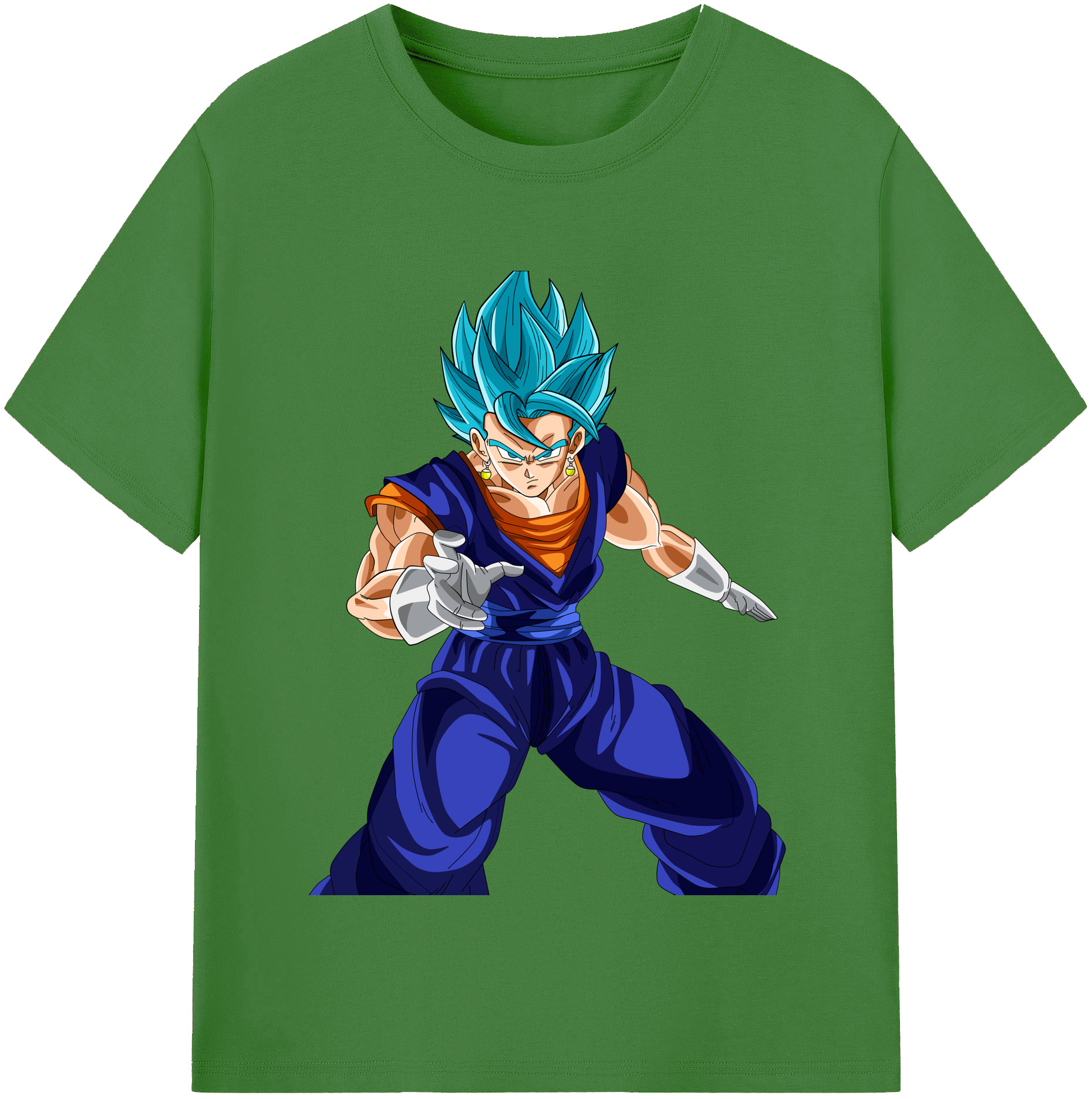 （画像用） ドラゴンボール ベジット DRAGON BALL Vegetto レディースカジュアルプリントTシャツ（綿100％）